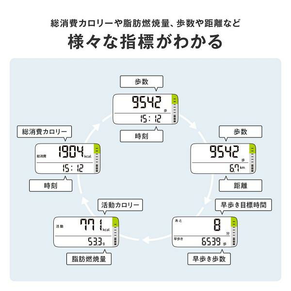 オムロン HJA-330-JDB 活動量計 カロリスキャン ダークブルー