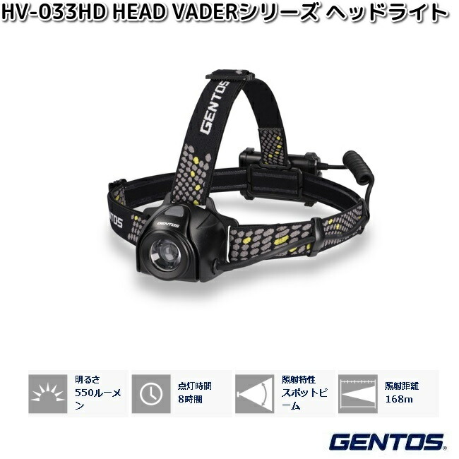 GENTOS GENTOS ジェントス TX-D434R T-REX シリーズ LED ヘッド