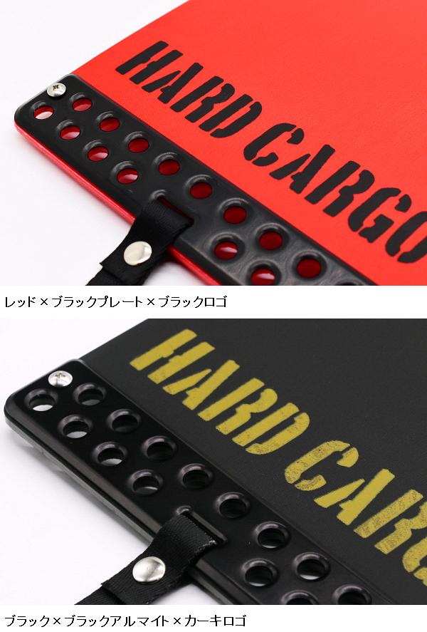 HARD CARGO ハードカーゴ マッドフラップ レッド×ブラックロゴ