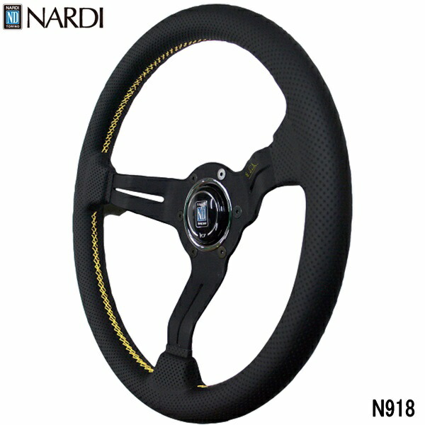 NARDI 2026年限定モデル ナルディ N919 タイプラリー33 BLKパンチング