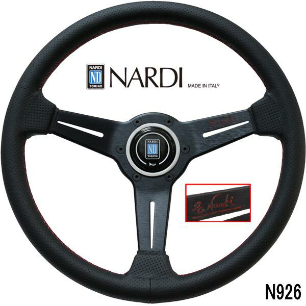 2026年限定モデル NARDI ナルディ N926 スポーツタイプA 34 BLK