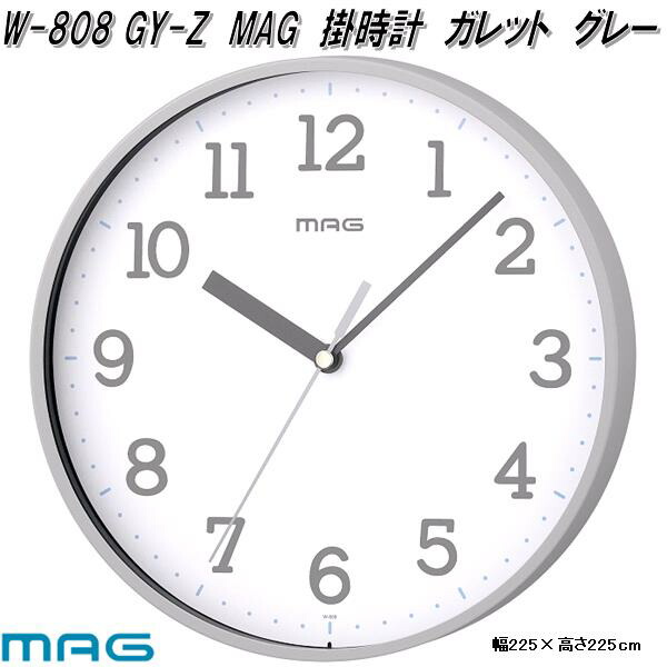 ノア精密 ノア精密 W-811 WH-Z MAG マグ 無線LAN アナログ掛時計 ノア精密 ノア精密 W-811 WH-Z MAG マグ 無線LAN アナログ掛時計