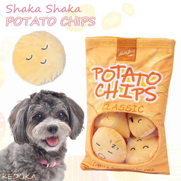 シャカシャカ ポテトチップス ノーズワーク ポテチ 音が鳴る 犬