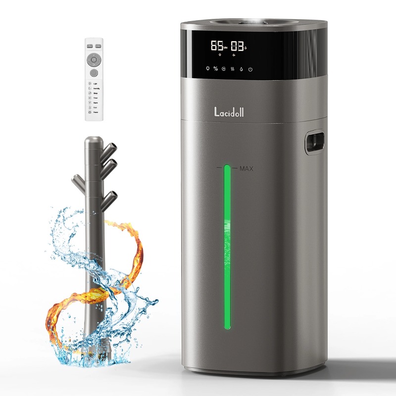 加湿器 スチーム式 20L 業務用 ハイブリッド 超音波 大容量 除菌 静音