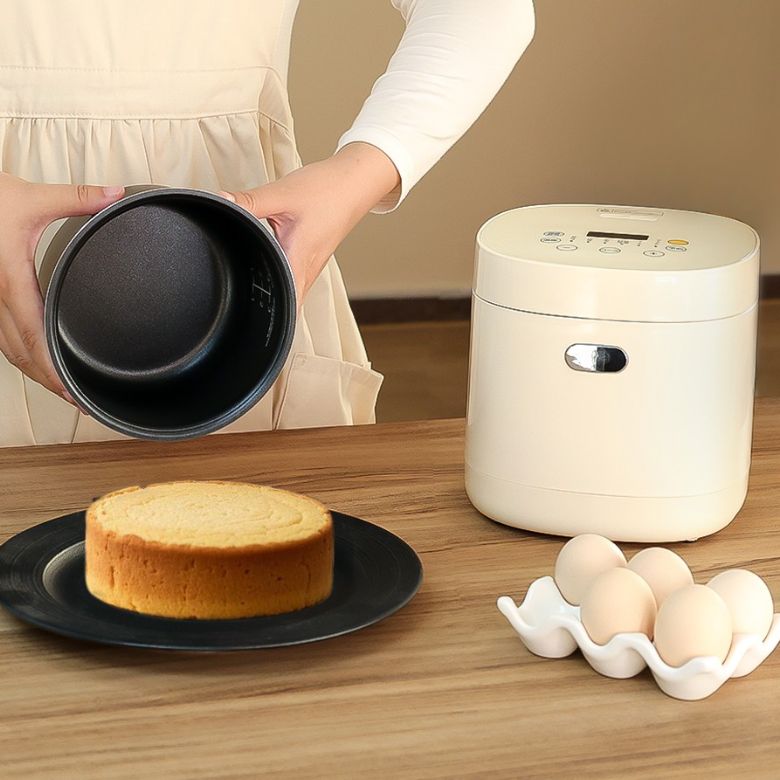 KEECOON 炊飯器 3合炊き 低温調理 多機能電気鍋 炊飯ジャー 保温 予約