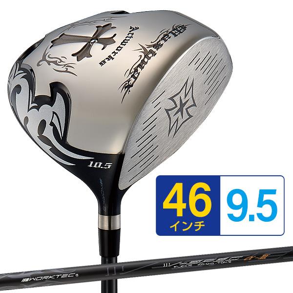 ゴルフ クラブ メンズ ドライバー ワークスゴルフ 46インチ ワイルドマキシマックス 標準カーボンシャフト仕様 9.5度 10.5度 R S ル |  | 01