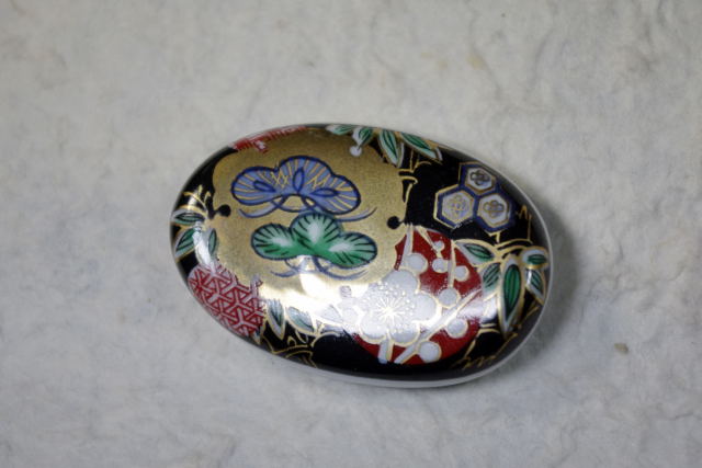 HO216 錦オーバル箸置き |  | 03