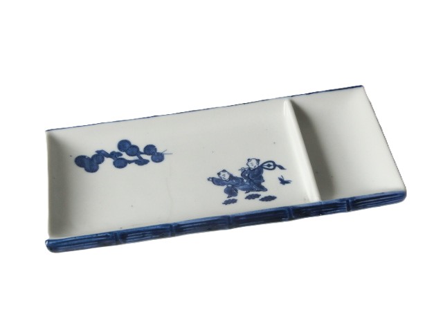 OZ200 竹節21.5cm仕切り付き刺身皿 アウトレット品 |  | 02