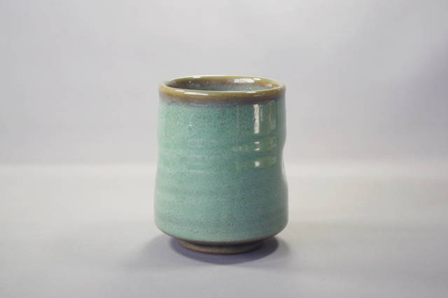 YM005 土物貫入長湯呑小 [美濃焼/日本製/陶磁器/アウトレット] : 食器