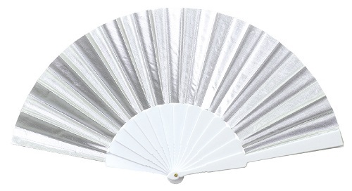 リズミカルカラーせんす 扇子 金 銀（８個までメール便可) 全2色 踊り用 ダンス 舞踊 応援 発表会 無地 せんす 運動会 体育祭 小学生 保育園 幼稚園 |  | 02
