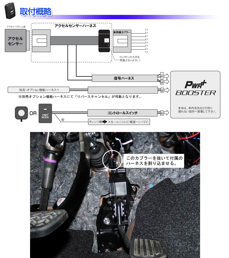 デリカミニ （DELICAMINI)用 スロットルコントローラー HYBRAIN パワー