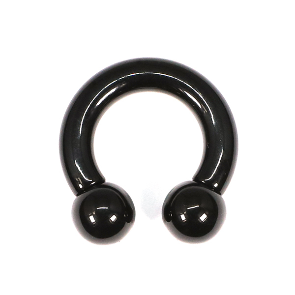 サーキュラーバーベル UVアクリル 4G (5mm) カラー ボディピアス