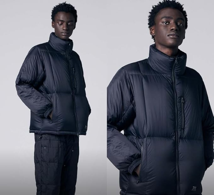 TAION タイオン TAION-102VZWK WORK W ZIP VOLUME DOWN JACKET ワーク