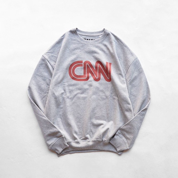 ATELIER AMELOT アトリエアメロ CNN SWEAT プリントスウェット
