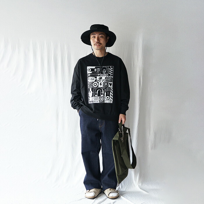 null. デニム　M NULL TOKYO / W-KNEE LONG DENIM PANT