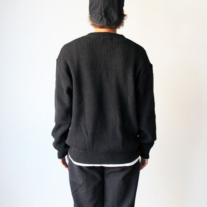 ニット メンズ セーター ブランド クルーネック Binghamton Knitting 