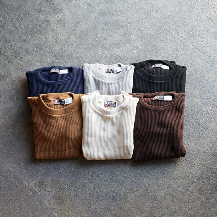 ニット メンズ セーター ブランド クルーネック Binghamton Knitting