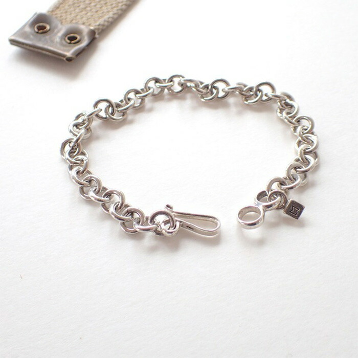 シルバー MANANAS マナナスRolo Chain Bracelet(8mm) ロロチェーン