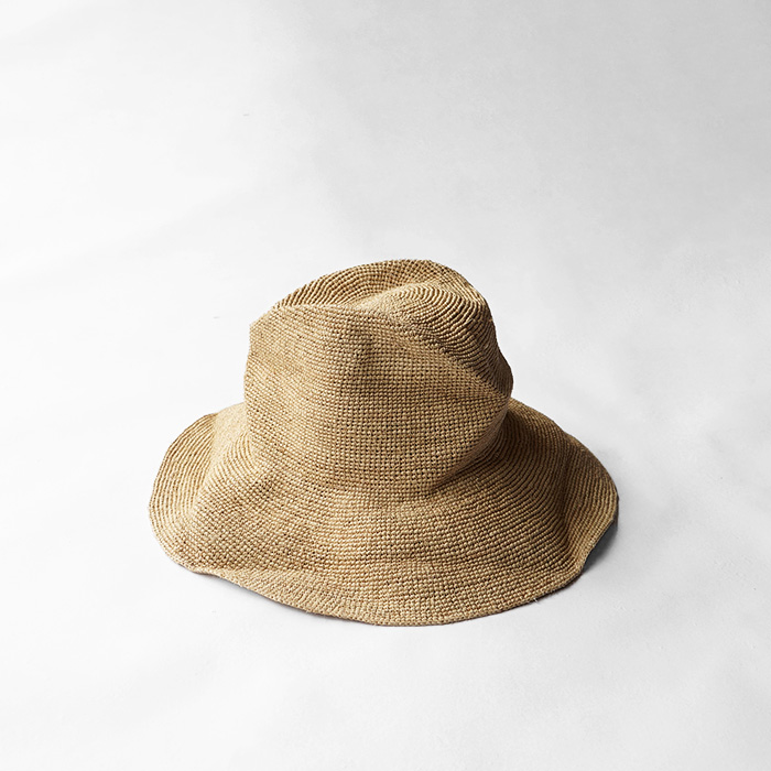 【原価ぶっ壊し割引】トライアンフ ラフィアハット DECHO デコ RAFFIA CRASH HAT ラフィアクラッシュハット
