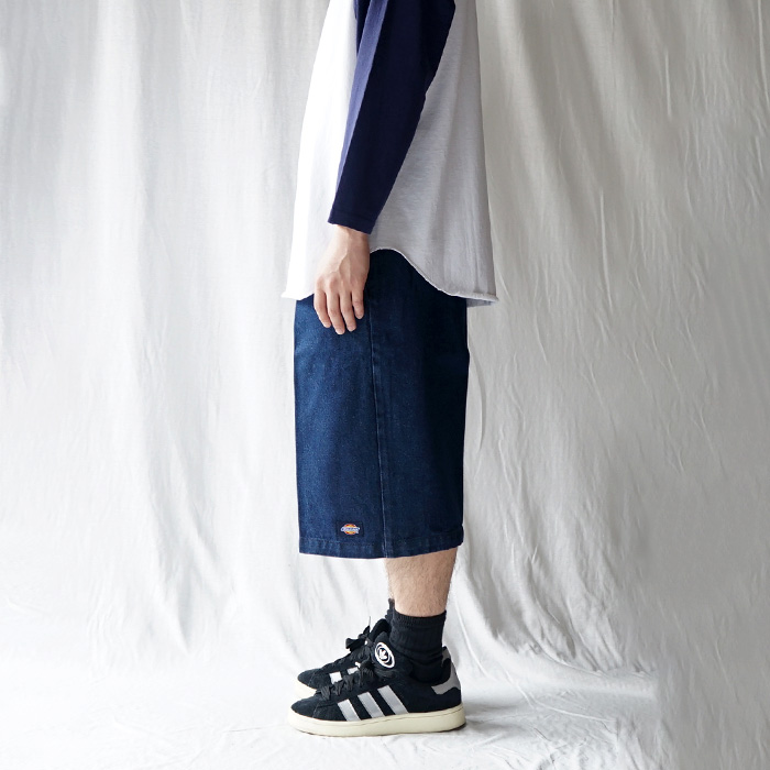 d.i.a. デニム　ショートパンツ Dickies（ディッキーズ） #42283 DENIM MULTI-USE POCKET WORK SHORT