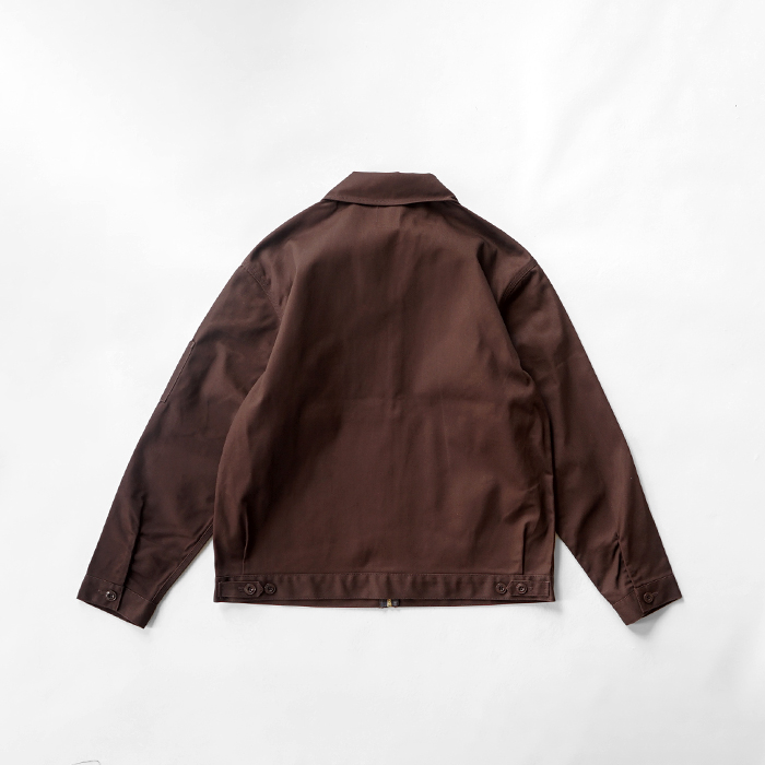 ディッキーズ　アイゼンハワージャケット　L ブラウン　中津川吾郎コラボ Dickies（ディッキーズ） Dickies Extended by GORO NAKATSUGAWA(MIN