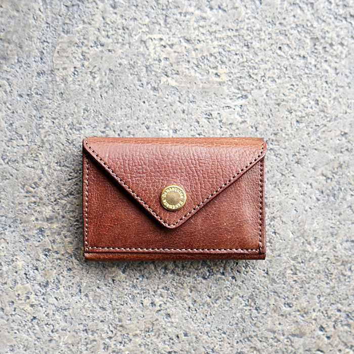 DAMASQUINA ダマスキーナ POCKET TRIANGLE WALLET -BROWN ポケット 