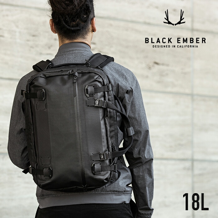 BLACK EMBER リュック ビジネス 防水 ブラックエンバー 大容量