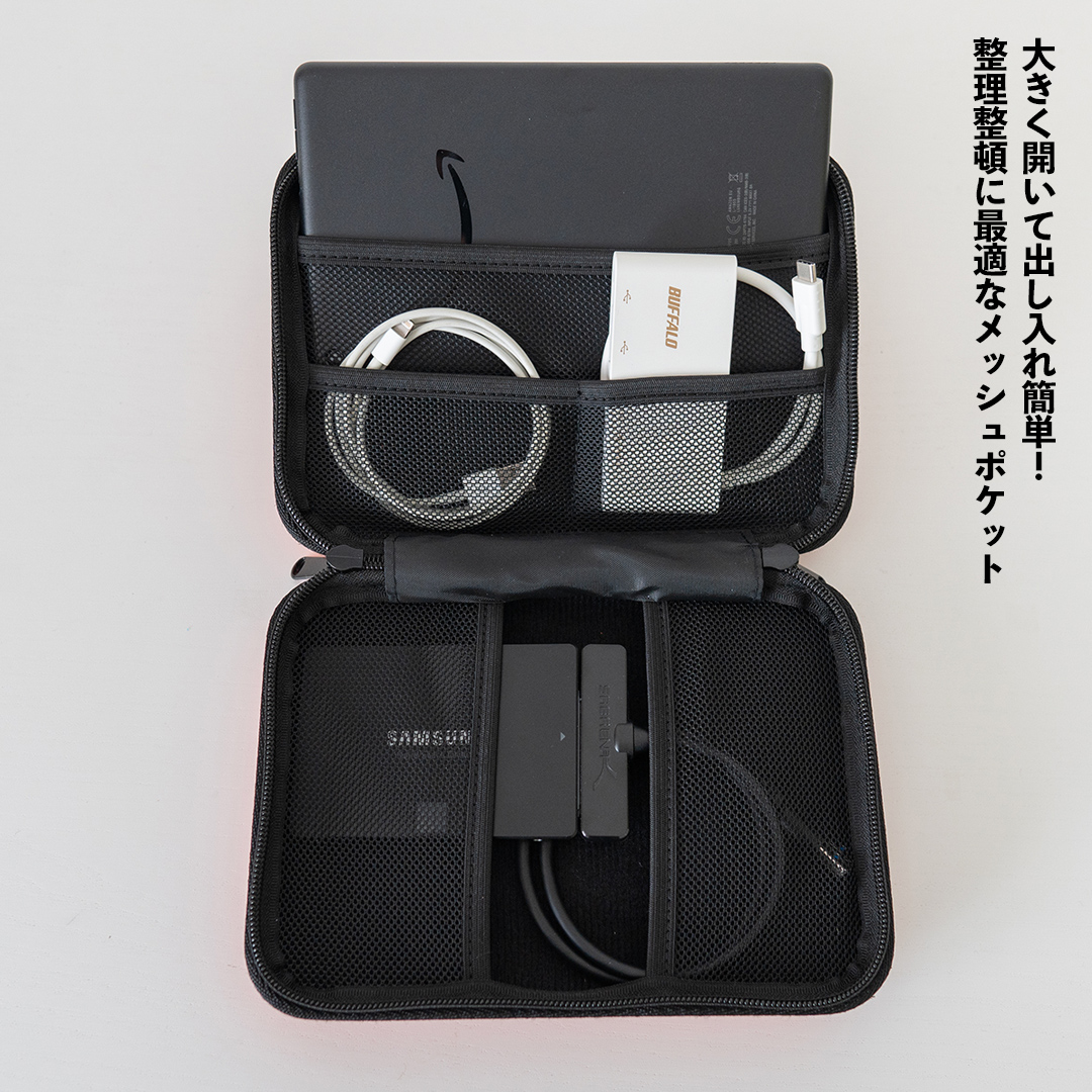 nahe ネーエ ハードシェルケース ガジェット ケース ポーチ メンズ