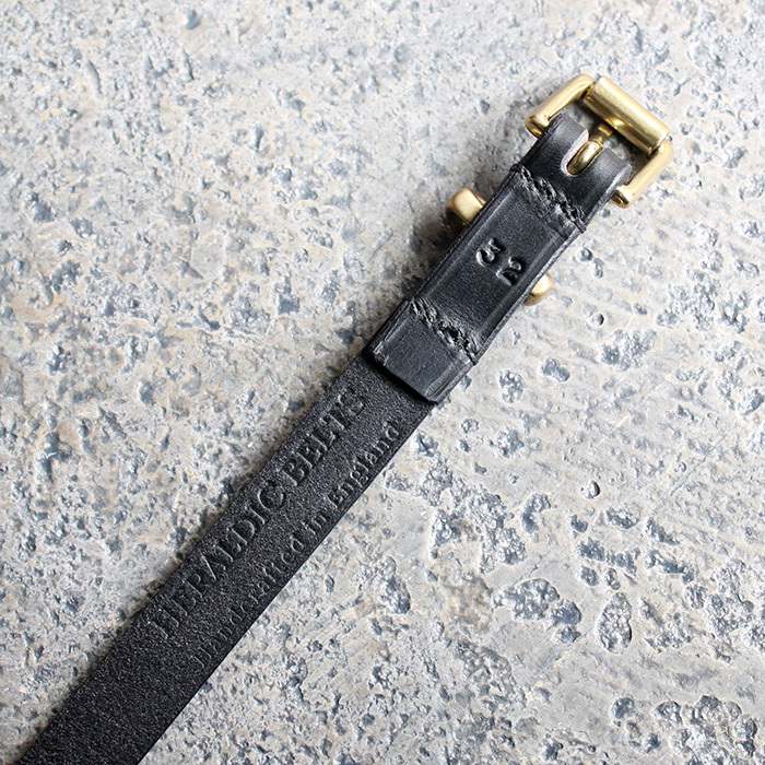 HERALDIC BELTS ヘラルディックベルト 3/4inch LEATHER BELT ベルト