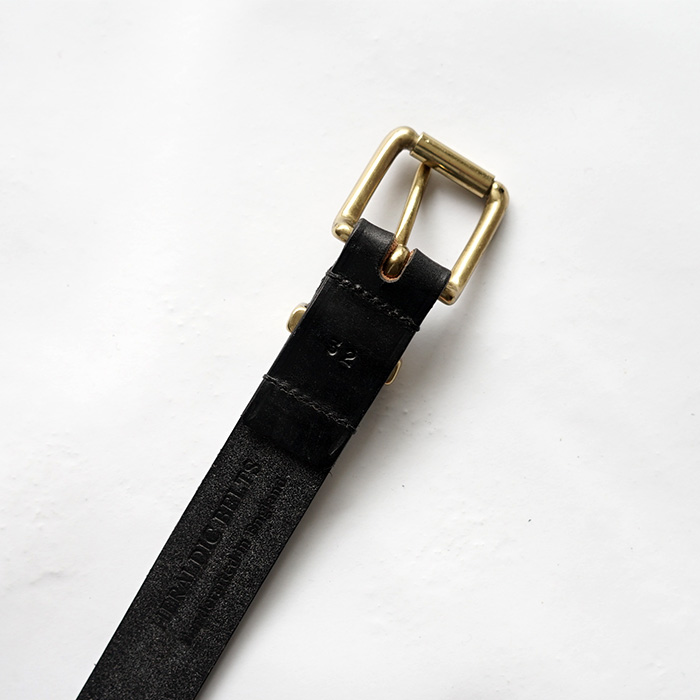 HERALDIC BELTS ヘラルディックベルト 4/5inch LEATHER BELT 4/5インチ