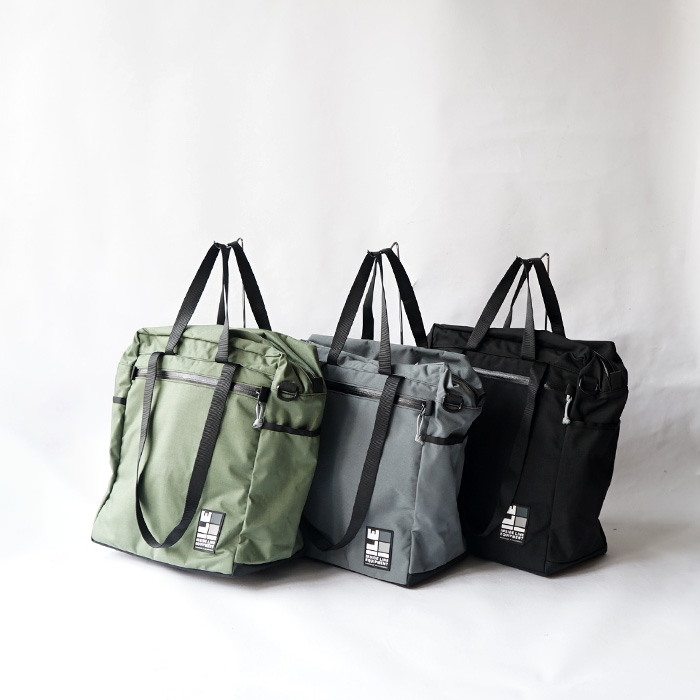 【 】CKJeans ユーティリティトートバッグ◆送料無料 ユーティリティトート 横押カートブラック