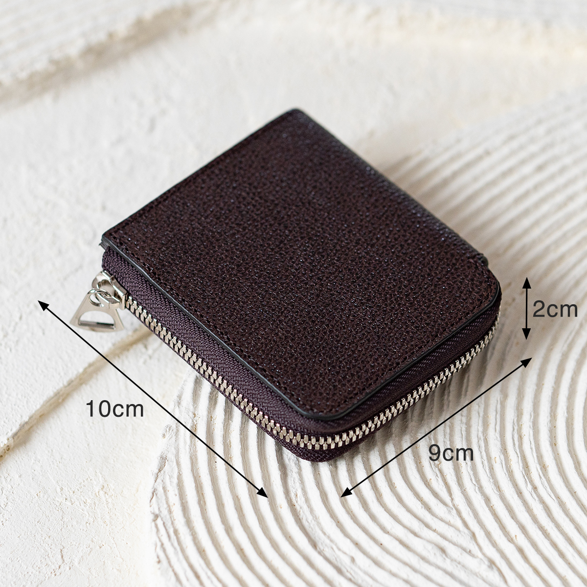 ITTI（イッチ） 【別注商品】ITTI 財布 姫路黒桟革 ブラウン