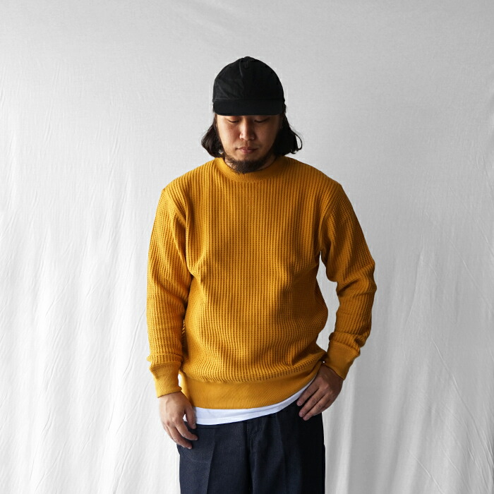 JEMORGAN ジェイイーモーガン BIG WAFFLE CREW NECK ビッグワッフル