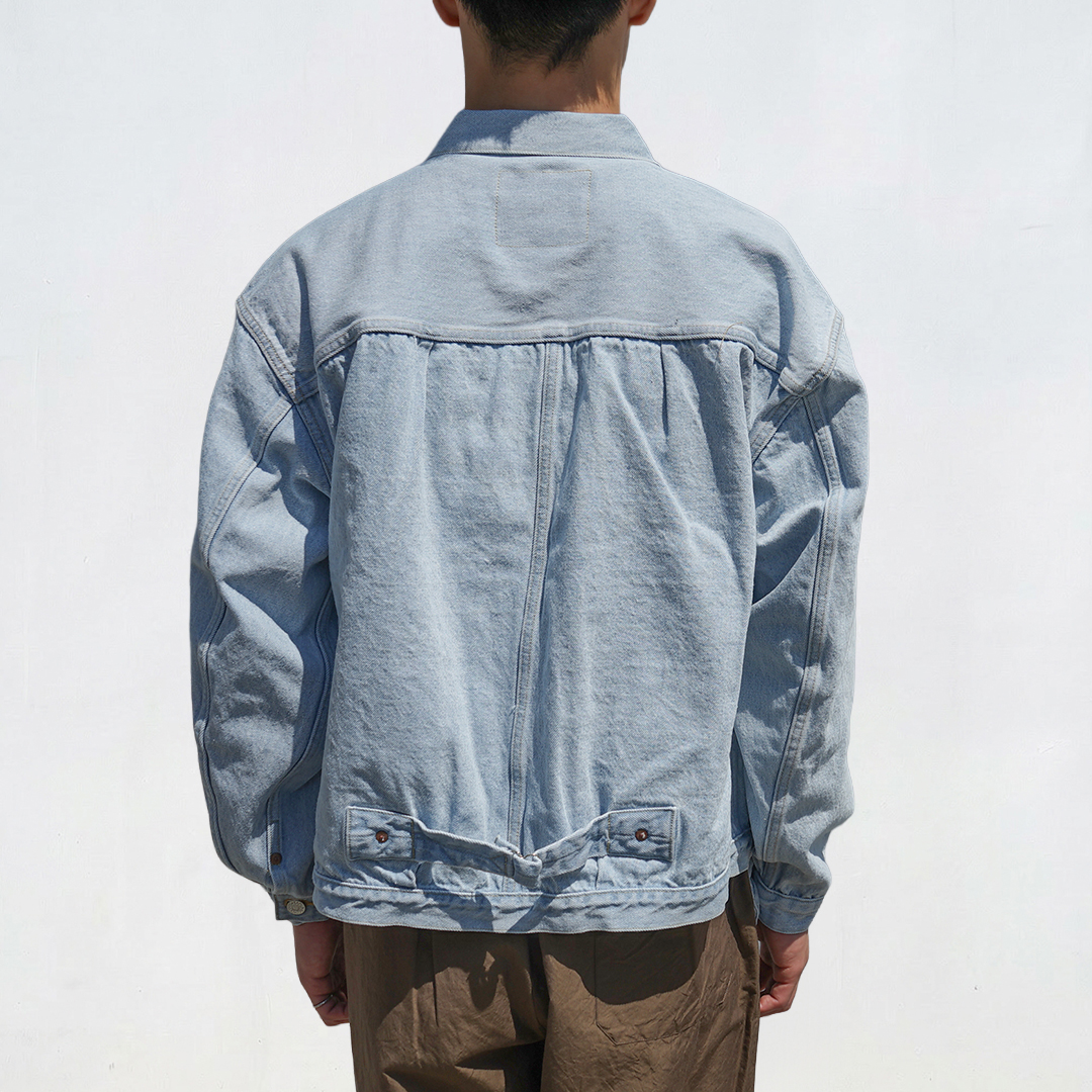 キャプテンサンシャイン1st デニムトラッカージャケットkaptain38 Kaptain Sunshine（キャプテン サンシャイン） デニムジャケット Denim