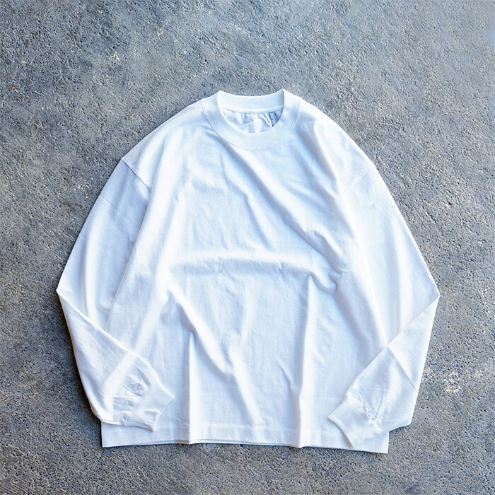 KAPTAIN SUNSHINE キャプテンサンシャイン Suvin Supima Tube L/S Tee 