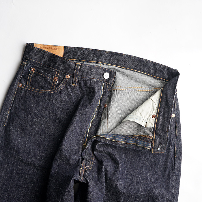 Kaptain Sunshine（キャプテン サンシャイン） 5P Zipper Front Denim