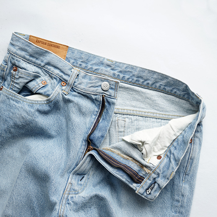 Kaptain Sunshine（キャプテン サンシャイン） Skate Shoecut Denim