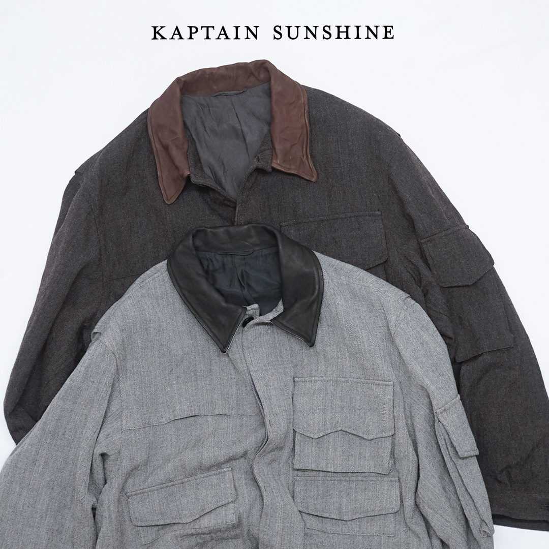 Kaptain Sunshine（キャプテン サンシャイン） Wool Herringbone