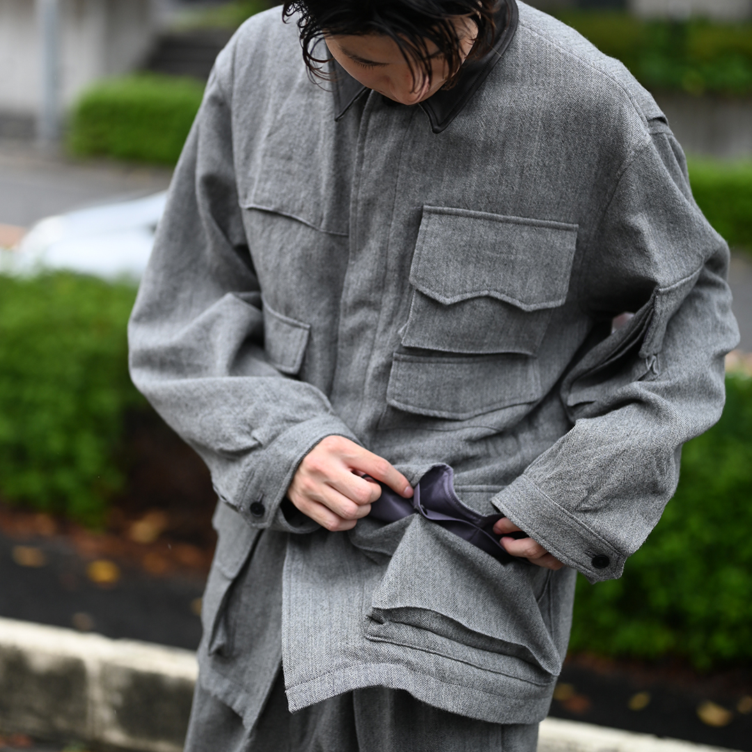 Kaptain Sunshine（キャプテン サンシャイン） Wool Herringbone