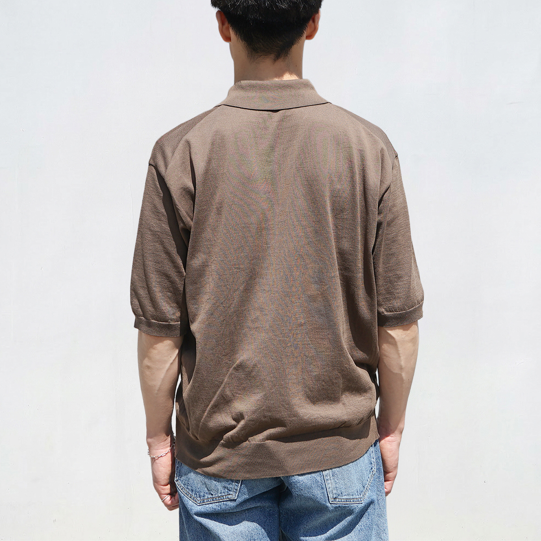 Kaptain Sunshine（キャプテン サンシャイン） ポロシャツ Cotton Knit