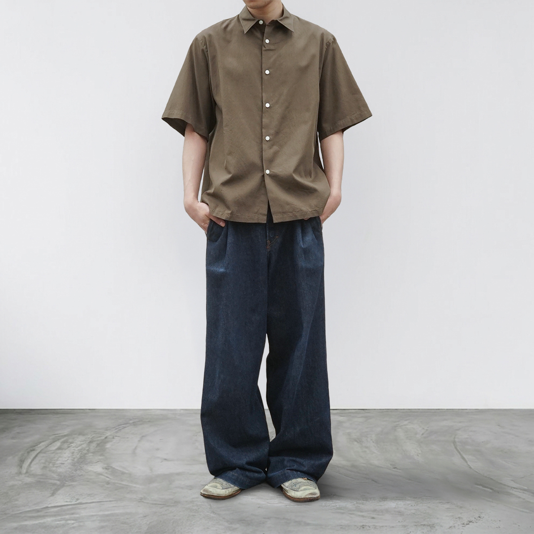 Kaptain Sunshine（キャプテン サンシャイン） Plain SS Shirt STRIPE