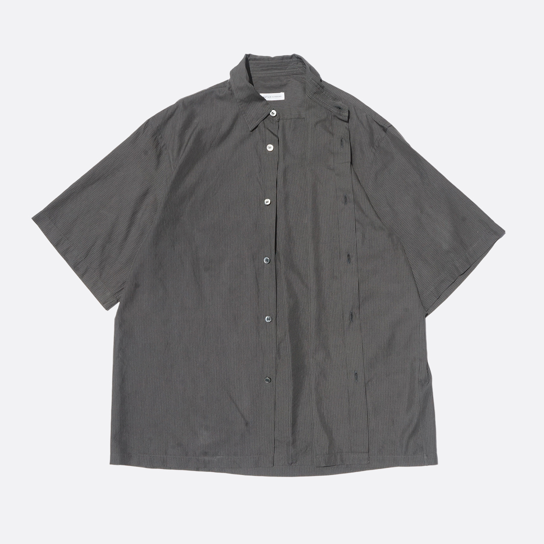 Kaptain Sunshine 半袖シャツ サイズ38 Kaptain Sunshine（キャプテン サンシャイン） Plain SS Shirt STRIPE