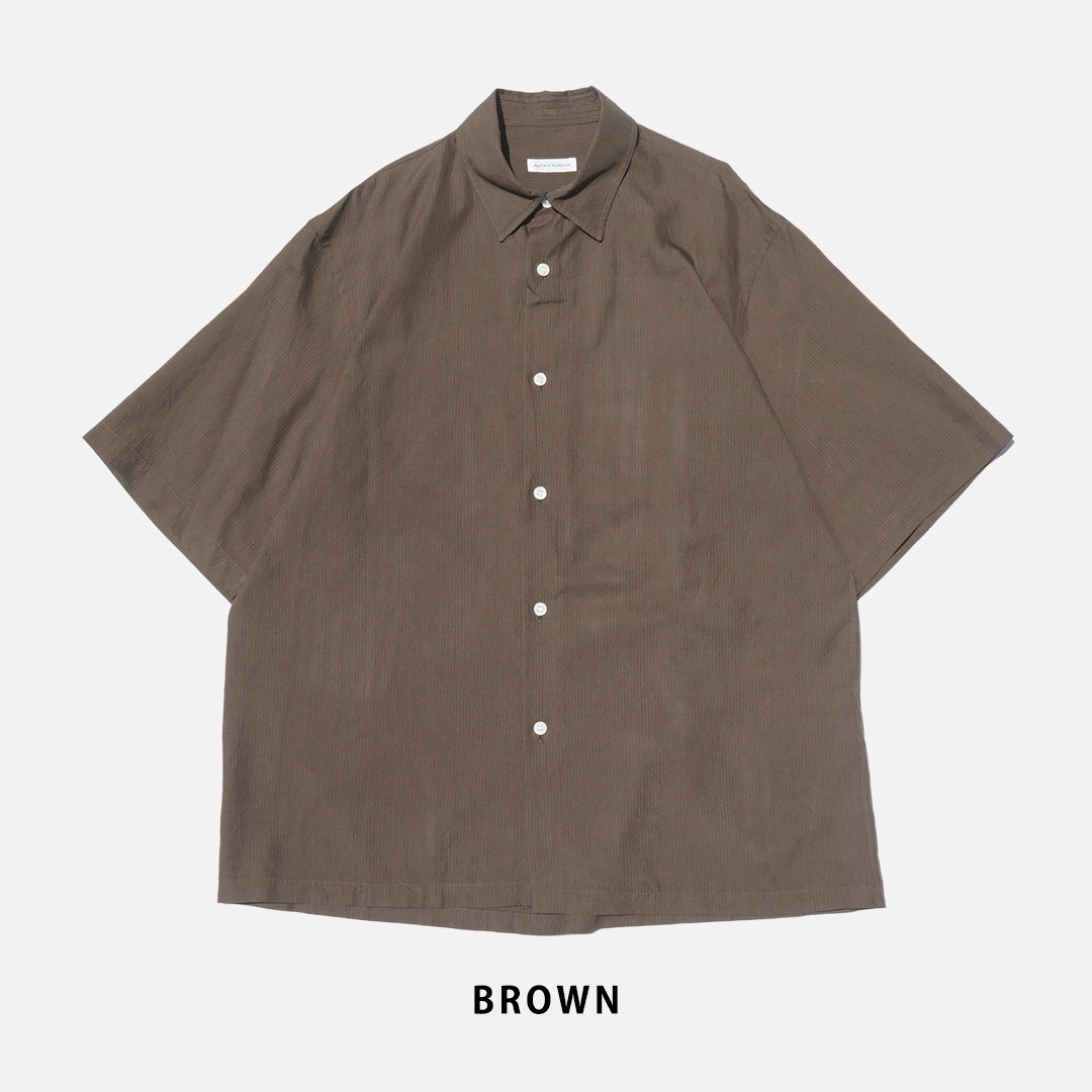 Kaptain Sunshine（キャプテン サンシャイン） Plain SS Shirt STRIPE