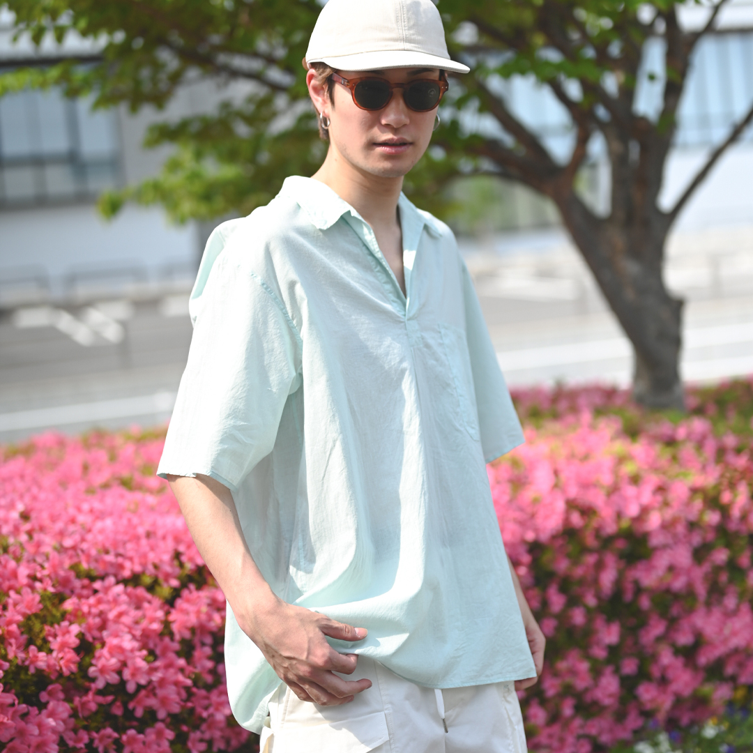 Kaptain Sunshine（キャプテン サンシャイン） プルオーバーシャツ