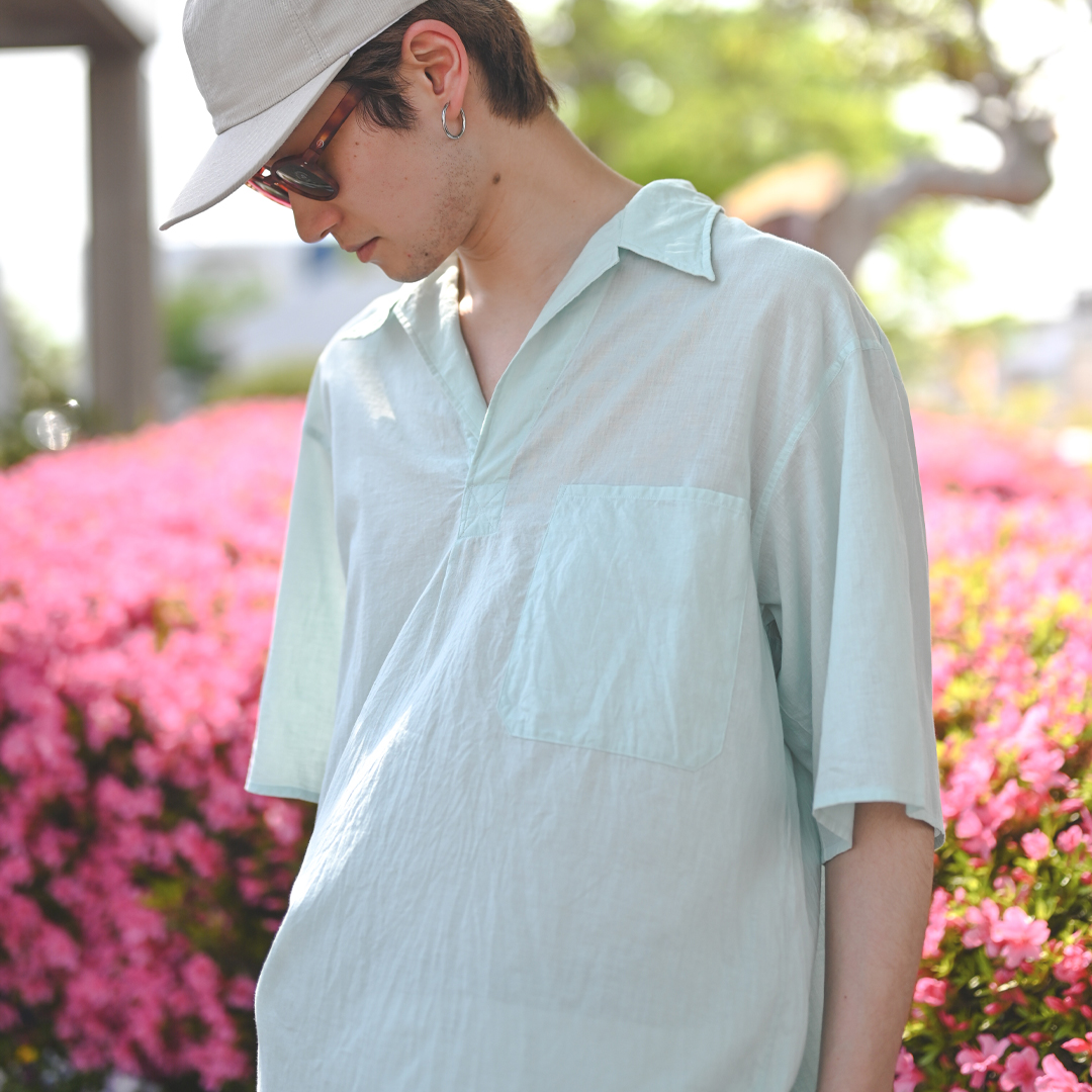Kaptain Sunshine（キャプテン サンシャイン） プルオーバーシャツ