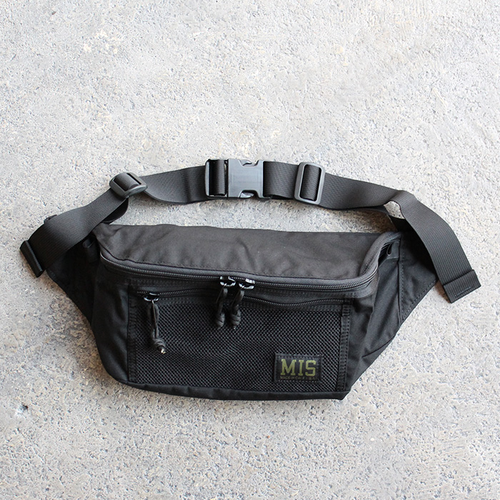 MIS エムアイエス　MESH WAIST BAG MIS-1017 ショルダーバッグ ウエストバッグ ウェストポーチ メッシュバッグ ショルダー  ミリタリー