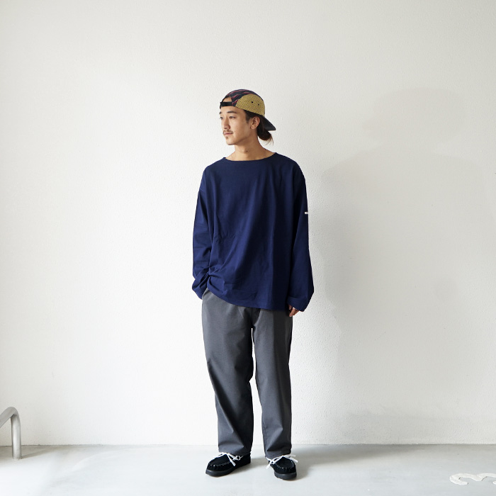maillot長袖バスクT MONT KEMMEL モンケメル BASQUE SHIRTS 30/2 JERSEY SOLID バスク