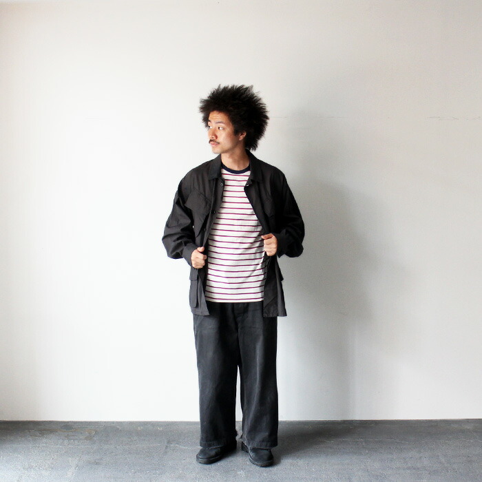 Robert P. Miller ロバートピーミラー Panel-rib Crewneck Tee