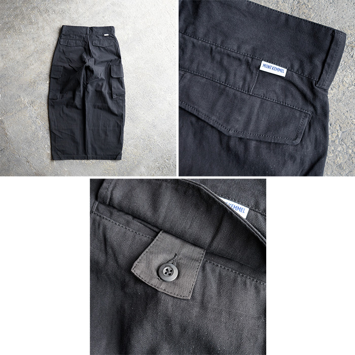 MONT KEMMEL MONT KEMEL モンケメル M-47 CARGO PANTS COTTON