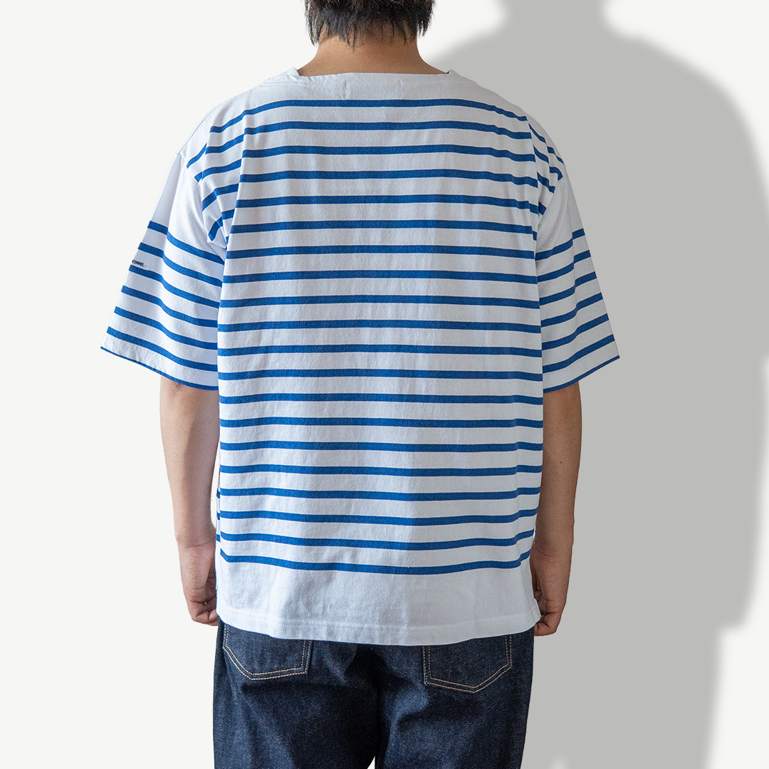 MONT KEMMEL モンケメル BASQUE SHIRT H/S BORDER バスクシャツハーフ